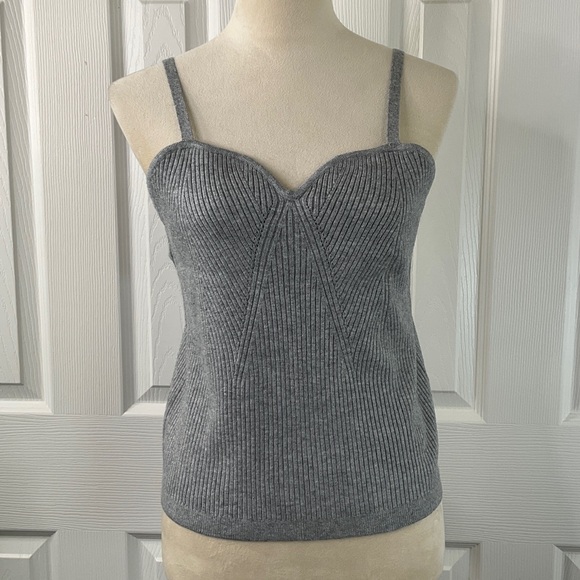 Wild Fable Women’s Gray Cropped Tank Top Size 1X - Picture 1 of 9